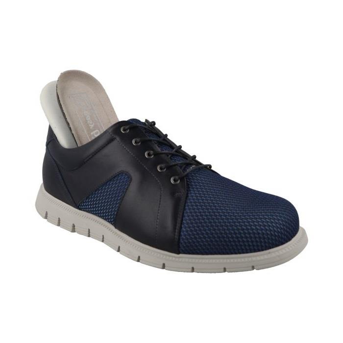 Men's Wide Fit DB Phil Shoes with Style in Black - Image 1