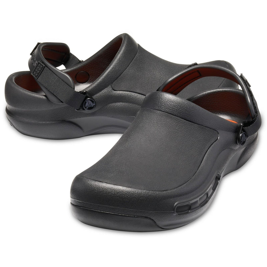 Men's Crocs 205669 Bistro Pro Literide Clog Sandals in Black - Image 4