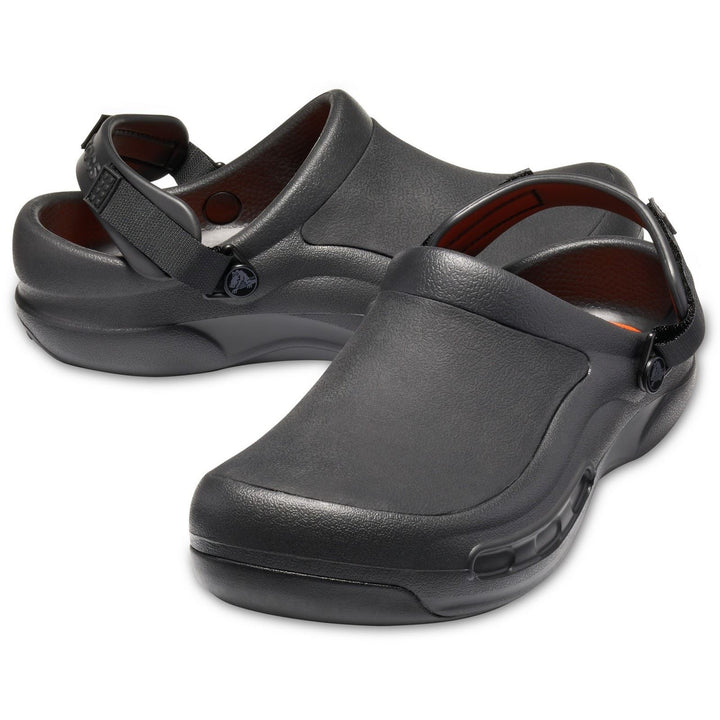 Men's Crocs 205669 Bistro Pro Literide Clog Sandals in Black - Image 1