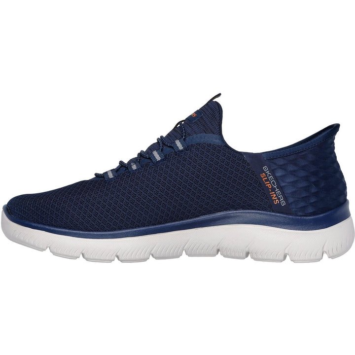 Men's Wide Fit Skechers Slip-ins 232457 High Range Summits Trainers in Black - Image 1