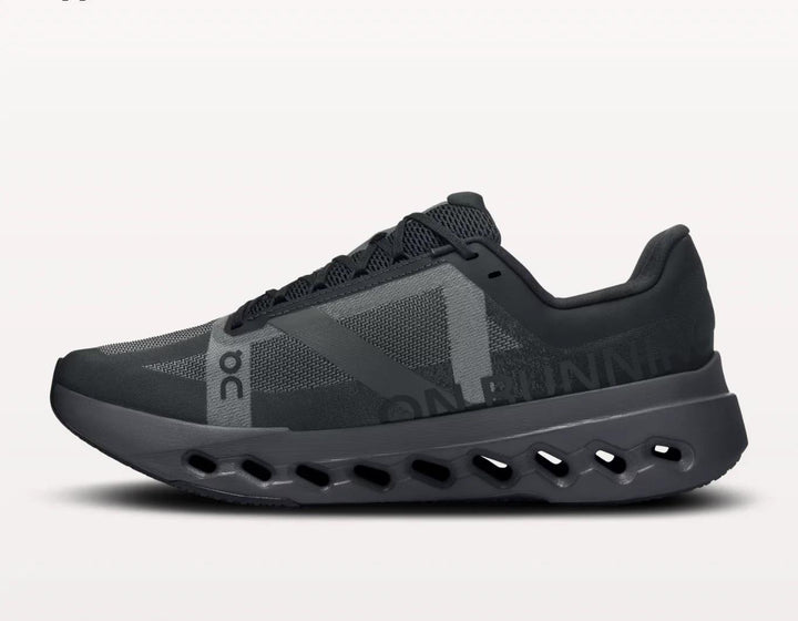 Women's Wide Fit On Cloudsurfer Next Wide Training Shoes in Black/Eclipse - Image 1
