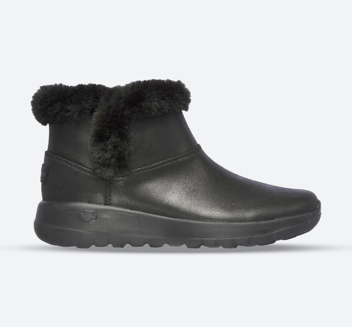 Women's Wide Fit Skechers 144013 On The Go Joy Endeavor Boots in Black - Image 1