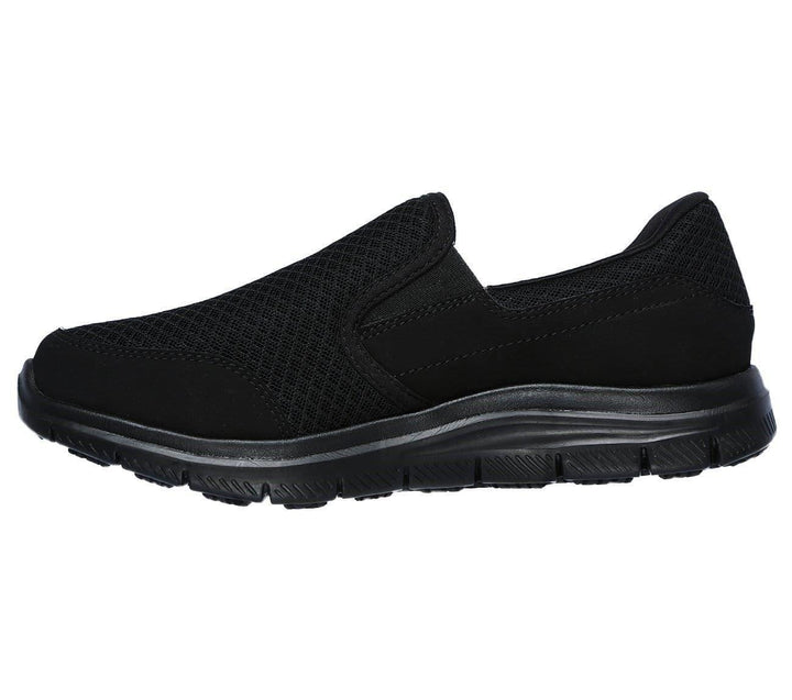 Women's Wide Fit Skechers 76580EC Cozard SR Occupational Trainers in Black - Image 1