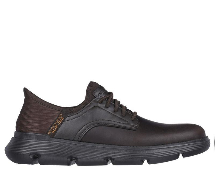 Men's Wide Fit Skechers 205046 Slip-ins Garza Gervin Trainers in Black - Image 1