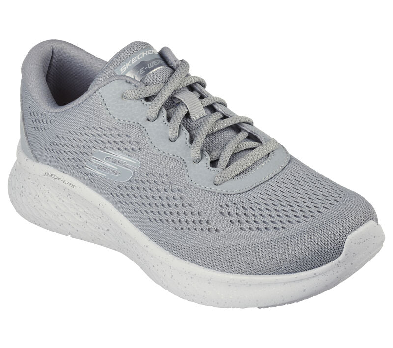 Women's Wide Fit Skechers 149990 Skech Lite Pro Walking Trainers in White/Black - Image 8