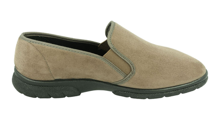 Men's Wide Fit DB Enzo Shoes in Black stretch - Image 1