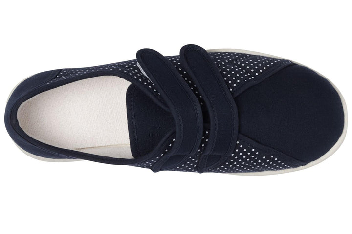 Womens Wide Fit DB Celene Canvas Shoes in Beige Canvas - Image 1