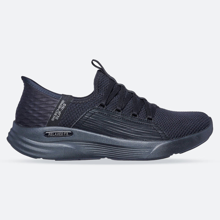 Women's Relaxed Fit Skechers 150353 Sport Ballet Chic Trainers in Black - Image 1