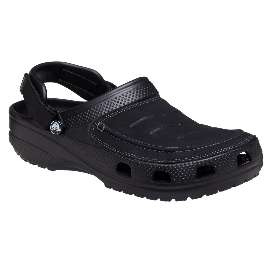 Men's Crocs 207689 Yukon Vista II Sandals in Black/Slate Grey - Image 3
