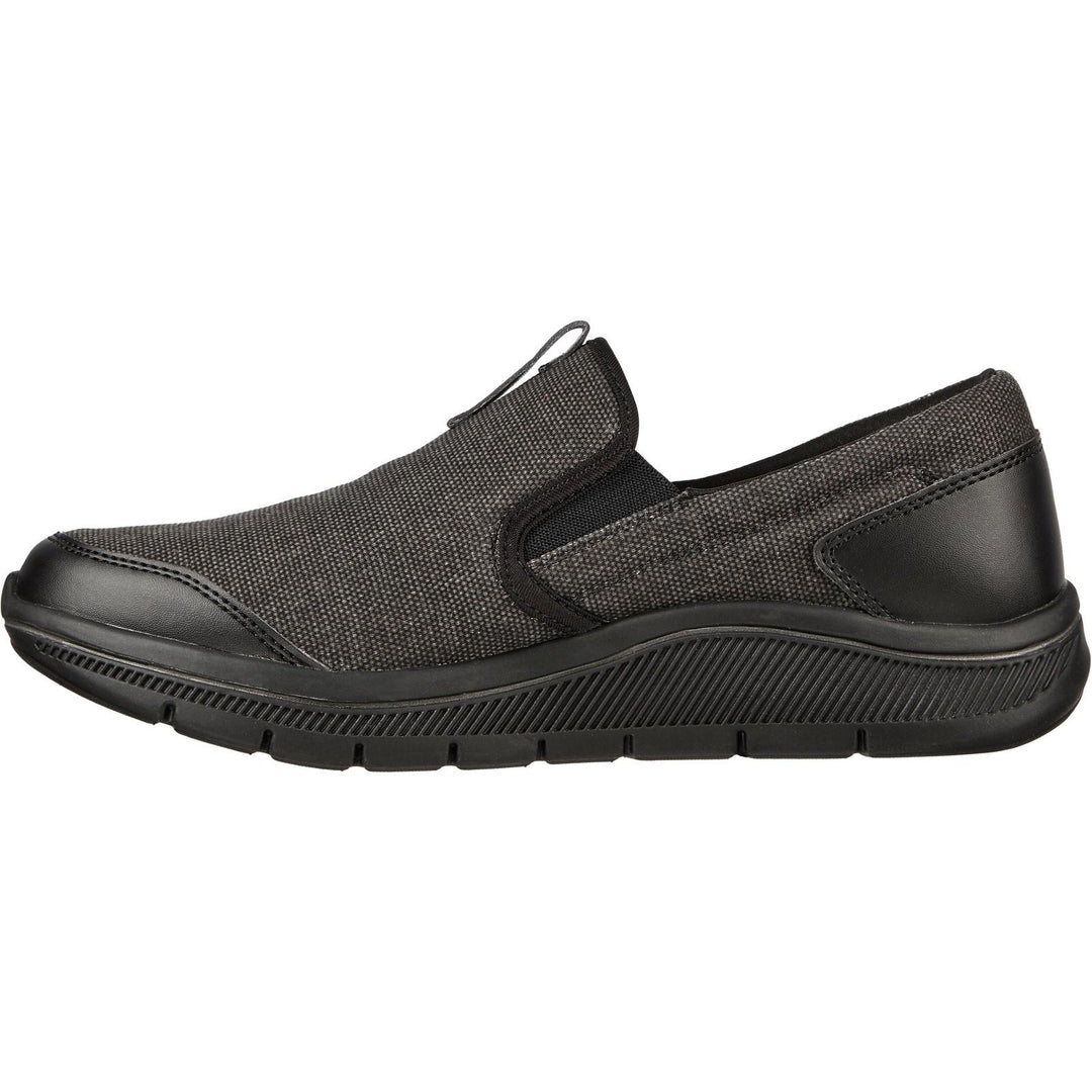 Men's Wide Fit Skechers 214035 Go Golf Arch Fit Trainers in Navy/Grey - Image 9