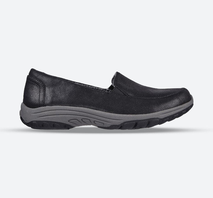 Women's Relaxed Fit Skechers 158385 Reggae Fest 2.0 Textbook Shoes in Black - Image 1