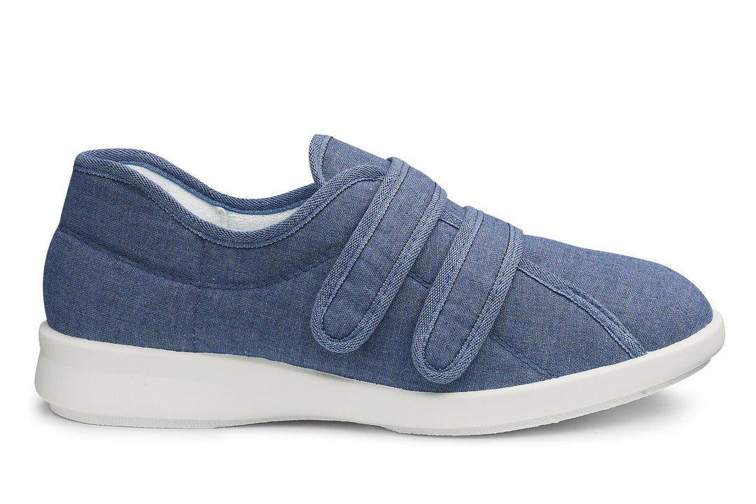 Womens Wide Fit DB Celene Canvas Shoes in Beige Canvas - Image 6