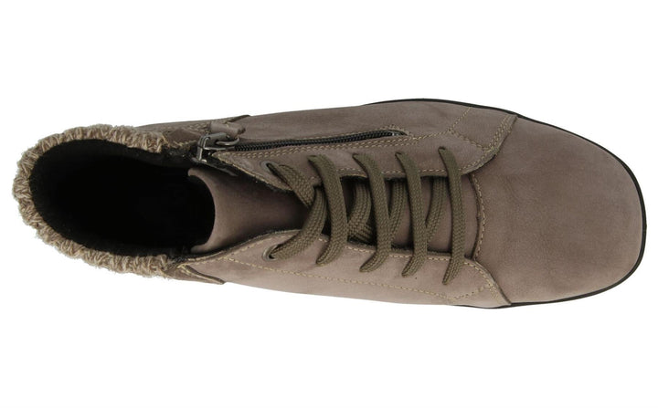Womens Wide Fit DB Andes Boots in Black - Image 1