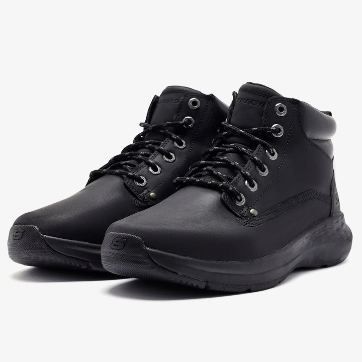 Men's Relaxed Fit Skechers 205175 Parson Ederic Boots - Black in Black - Image 1