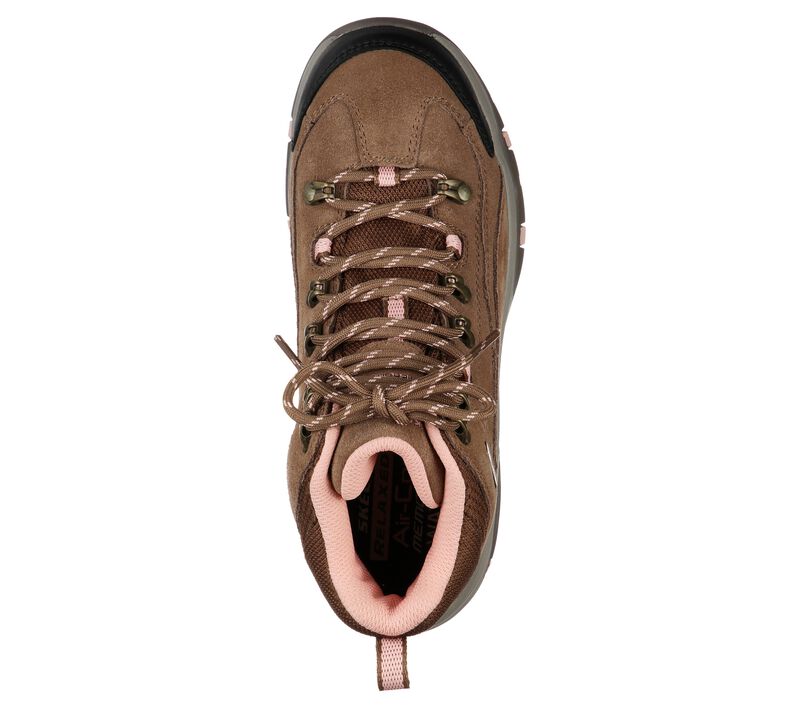 Women's Relaxed Fit Skechers 167004 Trego Alpine Trail Outdoor Hiking Boots - Brown/Tan in Brown/Tan - Image 4