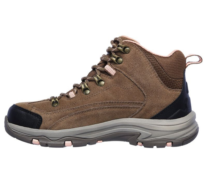 Women's Relaxed Fit Skechers 167004 Trego Alpine Trail Outdoor Hiking Boots - Brown/Tan in Brown/Tan - Image 1