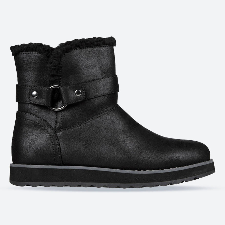 Women's Wide Fit Skechers 167615 Keepsakes 2.0 Boots - Black in Black - Image 1