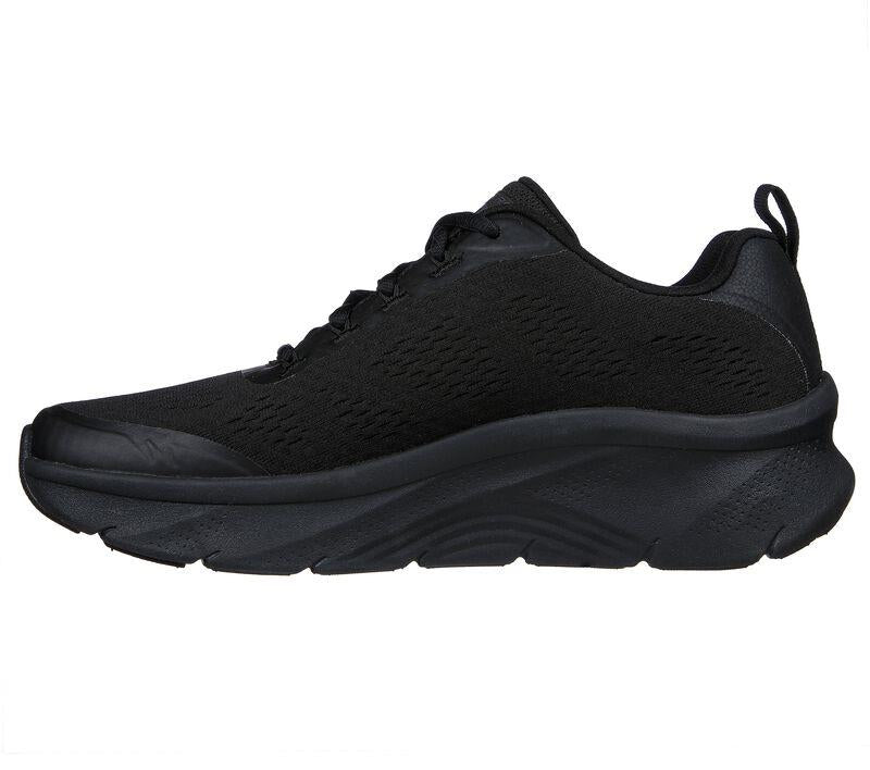 Men's Wide Fit Skechers Relaxed Fit 232502 Arch Fit D'Lux Summer Trainers in Black - Image 3
