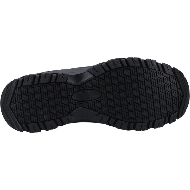 Men's Wide Fit Skechers 200000EC Fannter Occupational Trainers in Black - Image 1