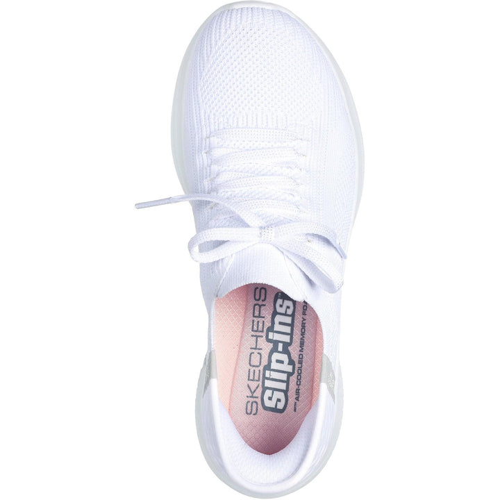 Women's Wide Fit Skechers Slip-ins 149710 Ultra Flex 3.0 Brilliant Trainer in Black - Image 1