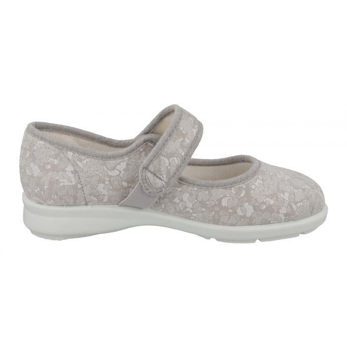 Women's Wide Fit Db Pelican Canvas Shoes in Pink Canvas - Image 1