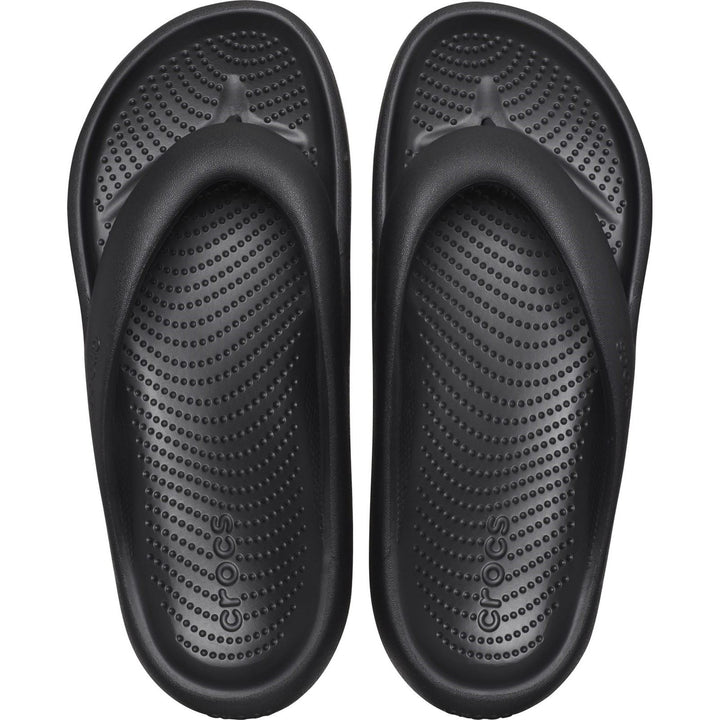 Women's Crocs 208437 Mellow Recovery Flip Flops in Black - Image 1