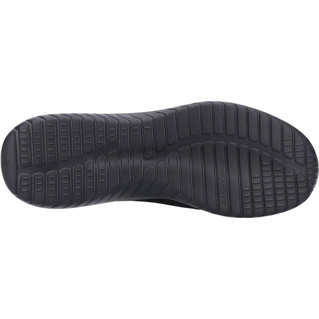 Men's Wide Fit Skechers 232206 Ultra Flex 2.0 Cryptic Trainers in Black - Image 5