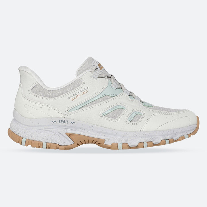 Women's Wide Fit Skechers 180025 Slip-ins Hillcrest Kamalino Trainers in Light Grey - Image 1
