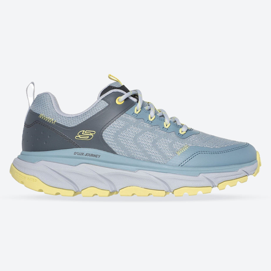 Women's Relaxed Fit Skechers 180167 D'lux Journey Marigold Trainers in Raspberry - Image 1