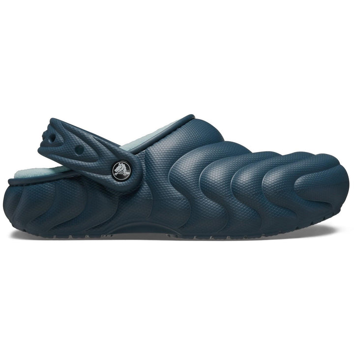 Women's Crocs 210059 Classic Lined Overpuff Clog Sandals in Nightfall - Image 1