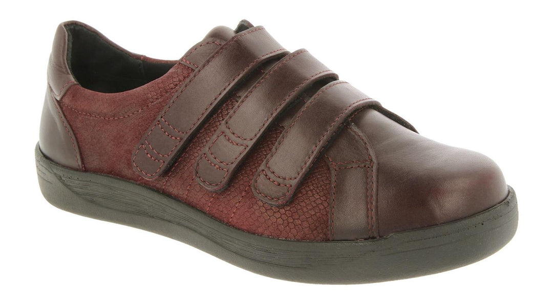 Womens Wide Fit DB Rosalind Shoes in Black Leather - Image 6