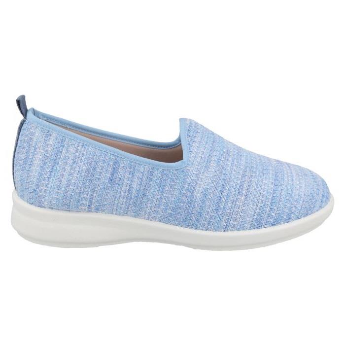Women's Wide Fit DB Greta Canvas Shoes in Black - Image 1