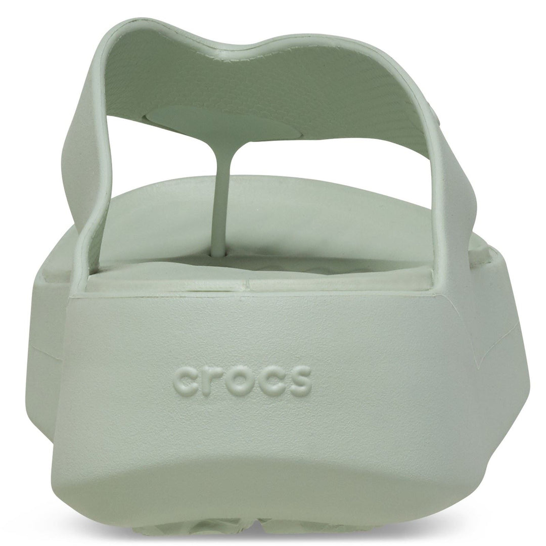 Women's Crocs 209410 Getaway Platform Flip Slippers in Black - Image 22