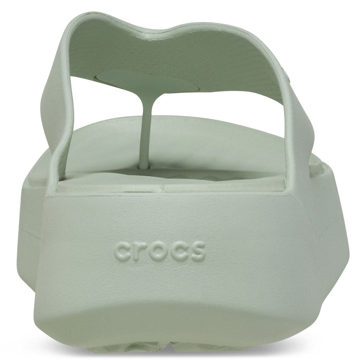 Women's Crocs 209410 Getaway Platform Flip Slippers in Black - Image 1