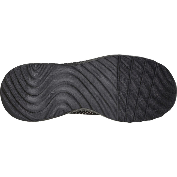 Women's Wide Fit Skechers 117207 Bobs Squad Chaos Renegade Trainers - Black in Black - Image 1