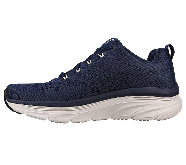 Men's Wide Fit Skechers 232364 Relaxed Fit Meerno D'lux Walker Trainers - Navy in Navy - Image 1
