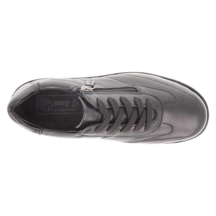 Women's Wide Fit DB Jessica Shoes in Black Synthetic - Image 5