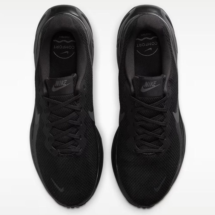 Women's Wide Fit Nike HQ1996-004 Revolution 8 Running Trainers in Black/Anthracite - Image 1