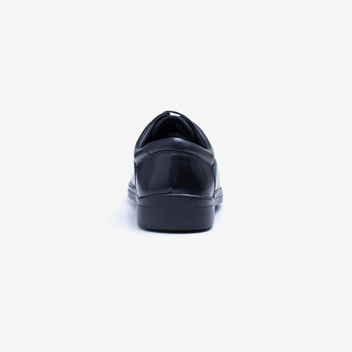 Mens Wide Fit Tredd Well Holmes Lace Shoes - Black in Black - Image 1