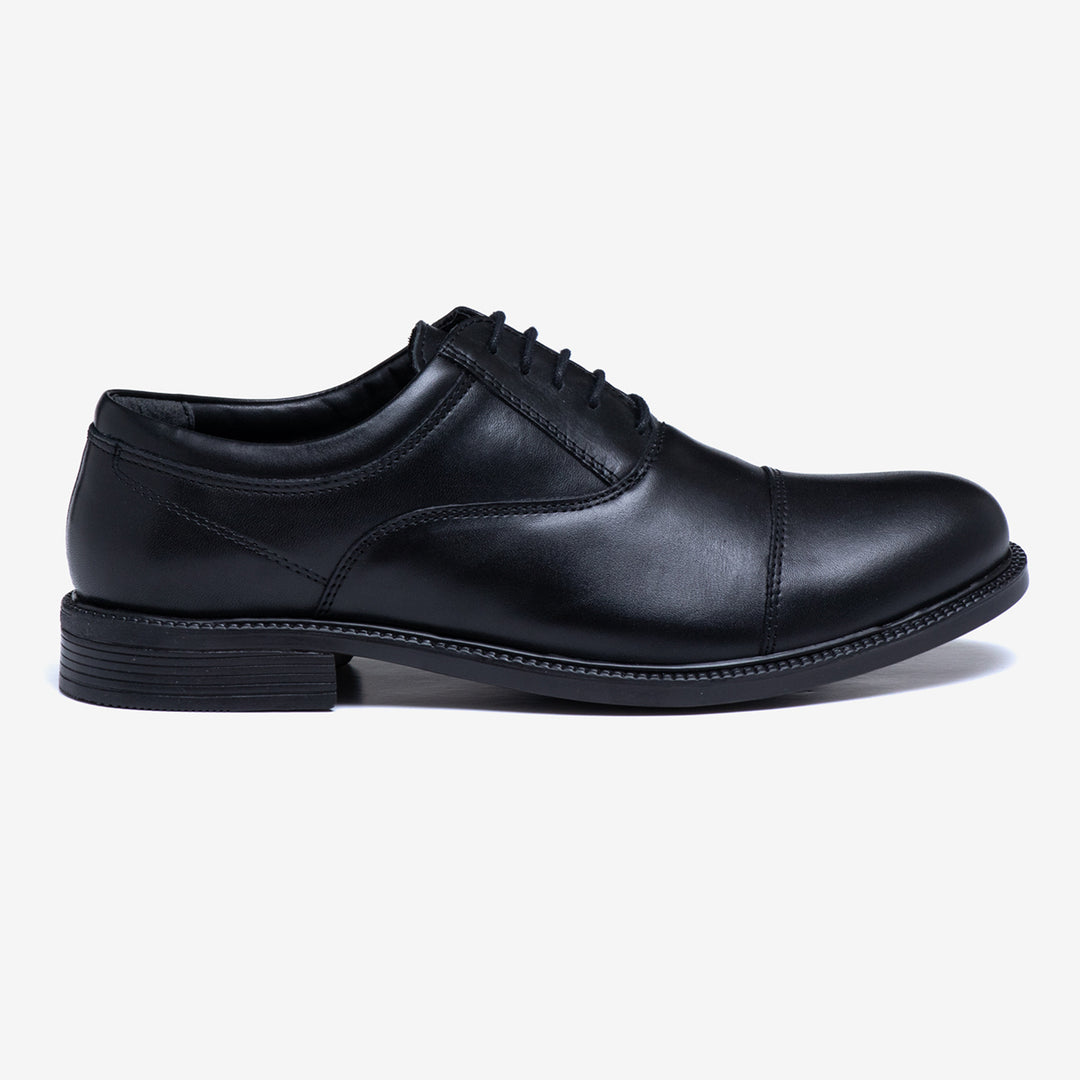 Mens Wide Fit Roamers M286A Lace Shoes in Black - Image 2