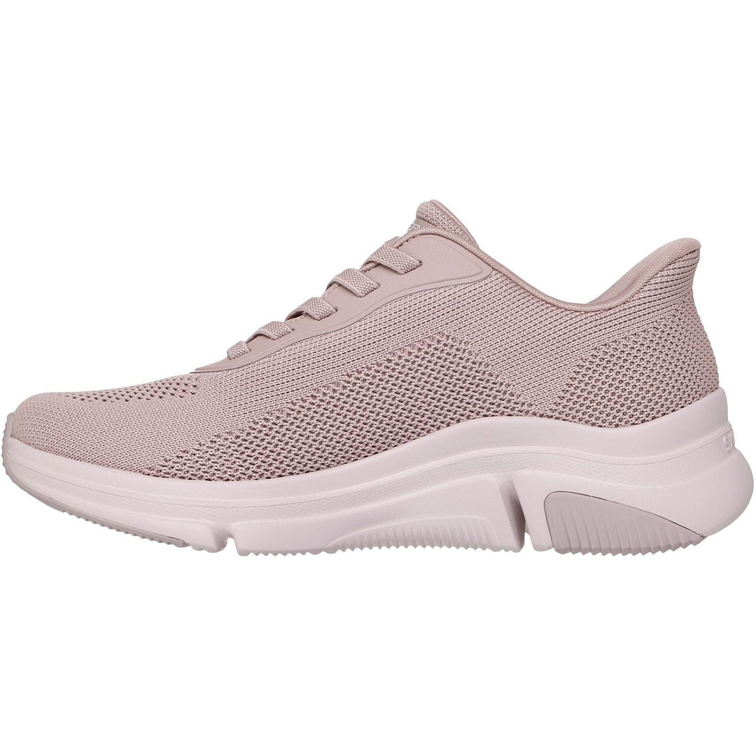 Women's Wide Fit Skechers 117587 Slip-ins Bobs Sport Sparrow Flex Trainers in Blush - Image 4