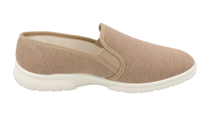 Mens Wide Fit DB Arnold Canvas in Denim Blue - Image 1