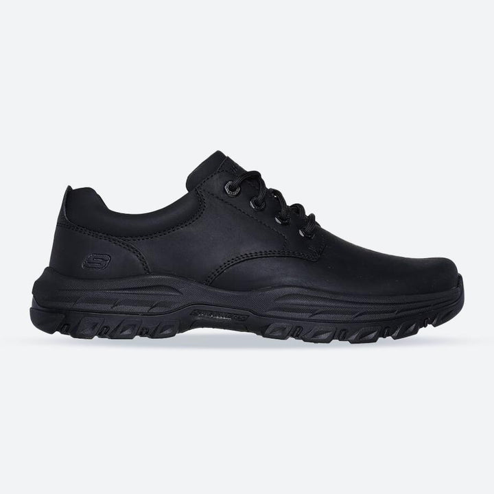 Men's Relaxed Fit Skechers 204920 Knowlson Leland Trainers in Black - Image 1