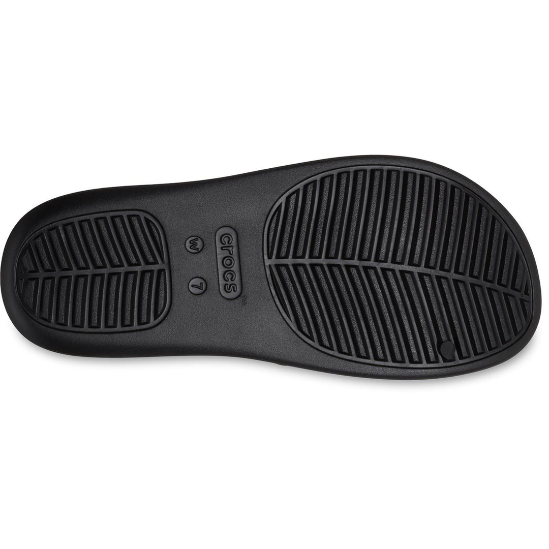 Women's Crocs 209409 Getaway Platform H-Strap Slippers in Latte - Image 19