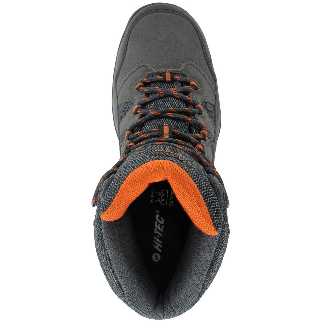 Men's Wide Fit Hi-Tec Bandera II Hiking Boots - Charcoal/Graphite in Charcoal/Graphite - Image 5
