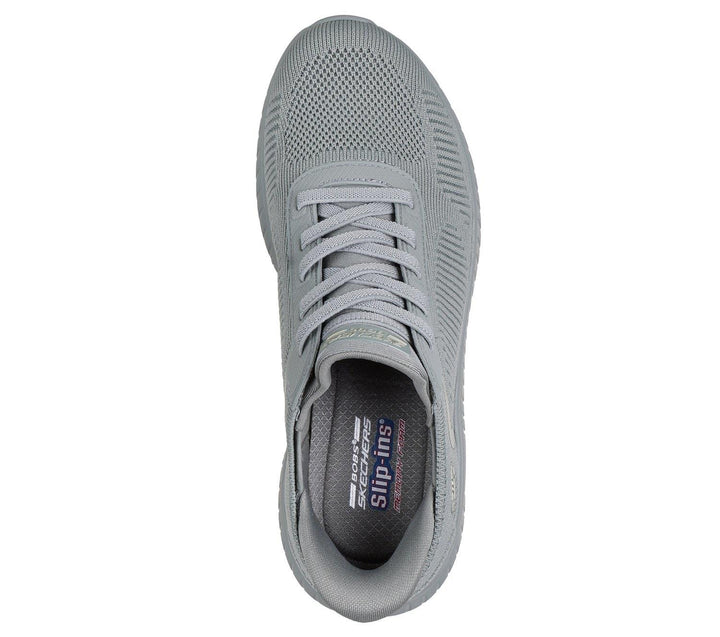 Women's Wide Fit Skechers 117497W Slip-ins Sport Squad Chaos Trainers in Lavender - Image 1