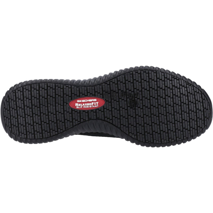 Men's Wide Fit Skechers 200171 Slip-ins Cessnock Rylind SR Work Trainers in Black - Image 1