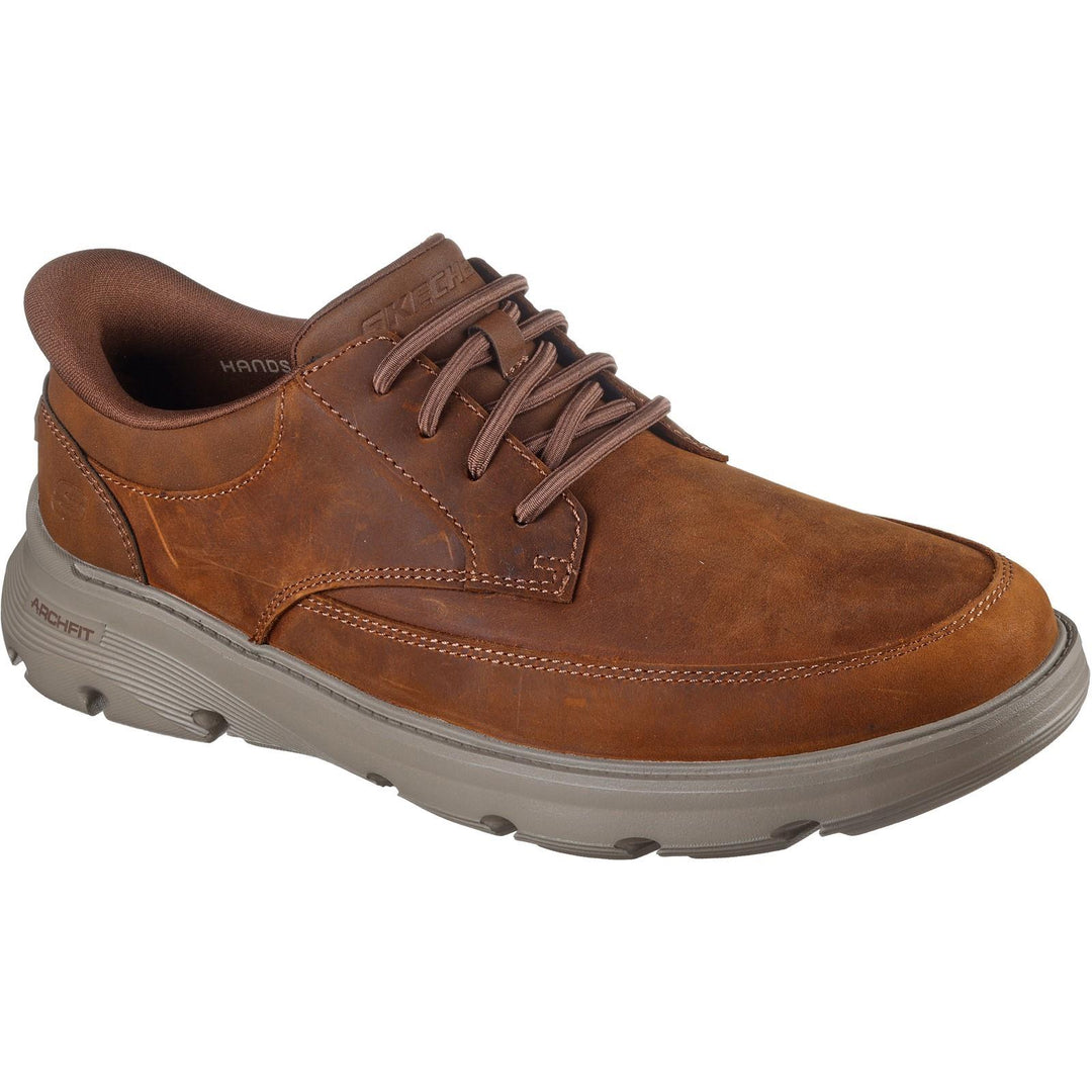 Men's Relaxed Fit Skechers 205517 Slip-ins Arch Fit Garza Rowan Trainers in Black - Image 8