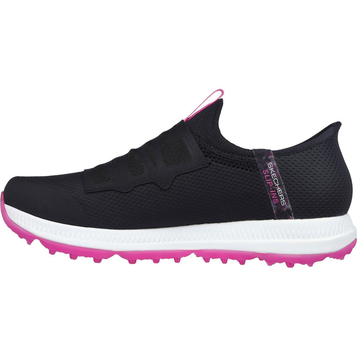 Women's Wide Fit Skechers 123062 Slip-ins Waterproof Go Golf Elite 5 Trainers in Grey/Aqua - Image 1