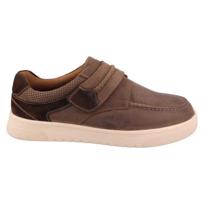 Men's Wide Fit DB Ethan Shoes in Denim Nubuck - Image 7